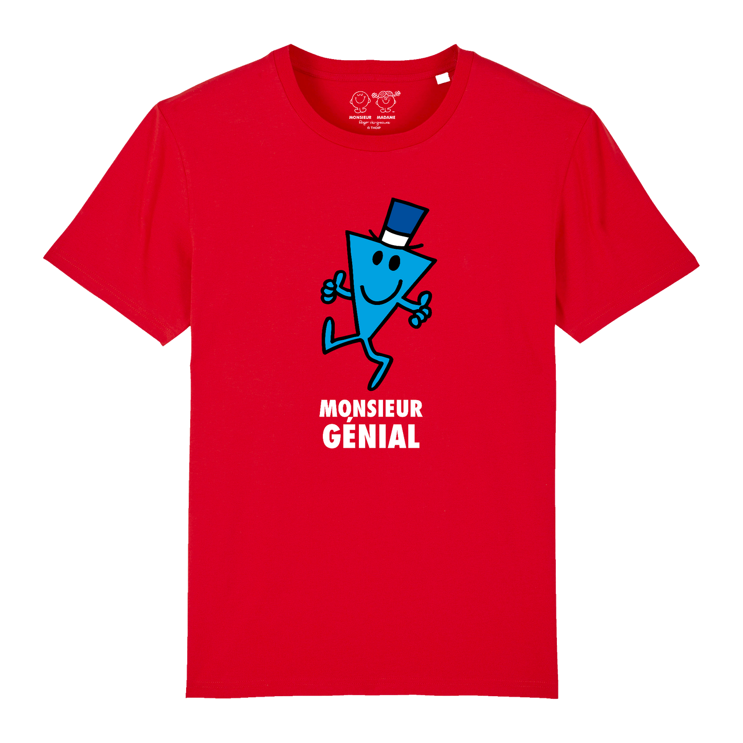 Homme - Tshirt - Monsieur Génial - Monsieur Madame
