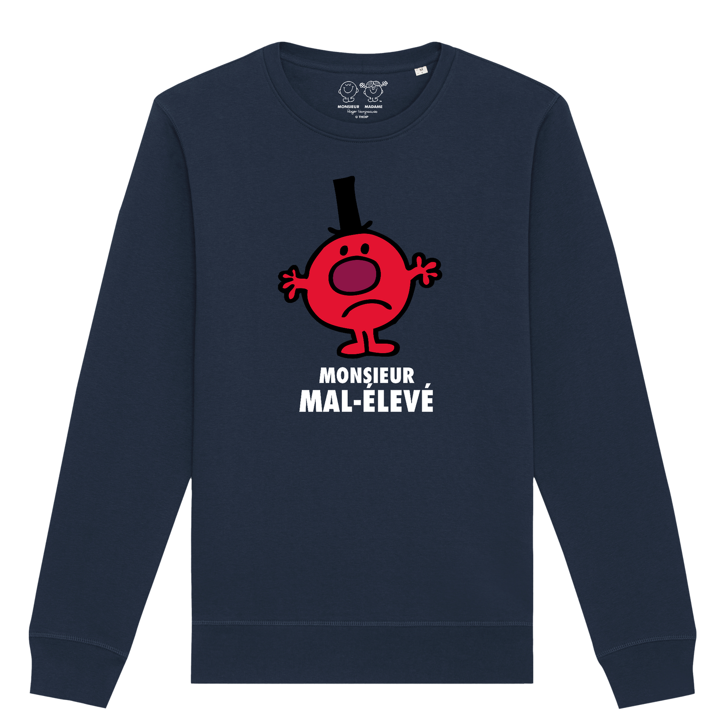 Homme - Sweatshirt - Monsieur Mal elevé - Monsieur Madame