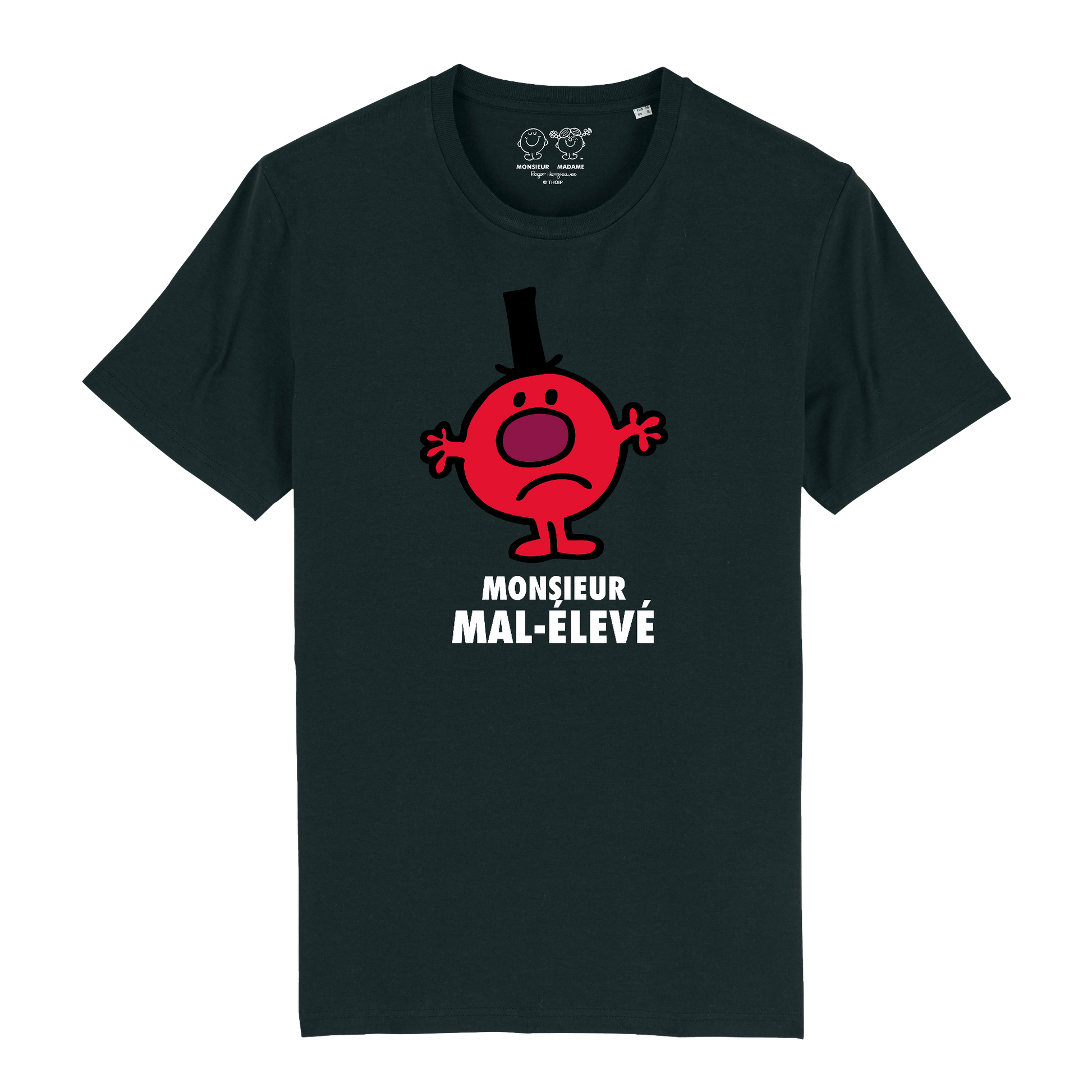 Homme - Tshirt - Monsieur Mal élevé - Monsieur Madame