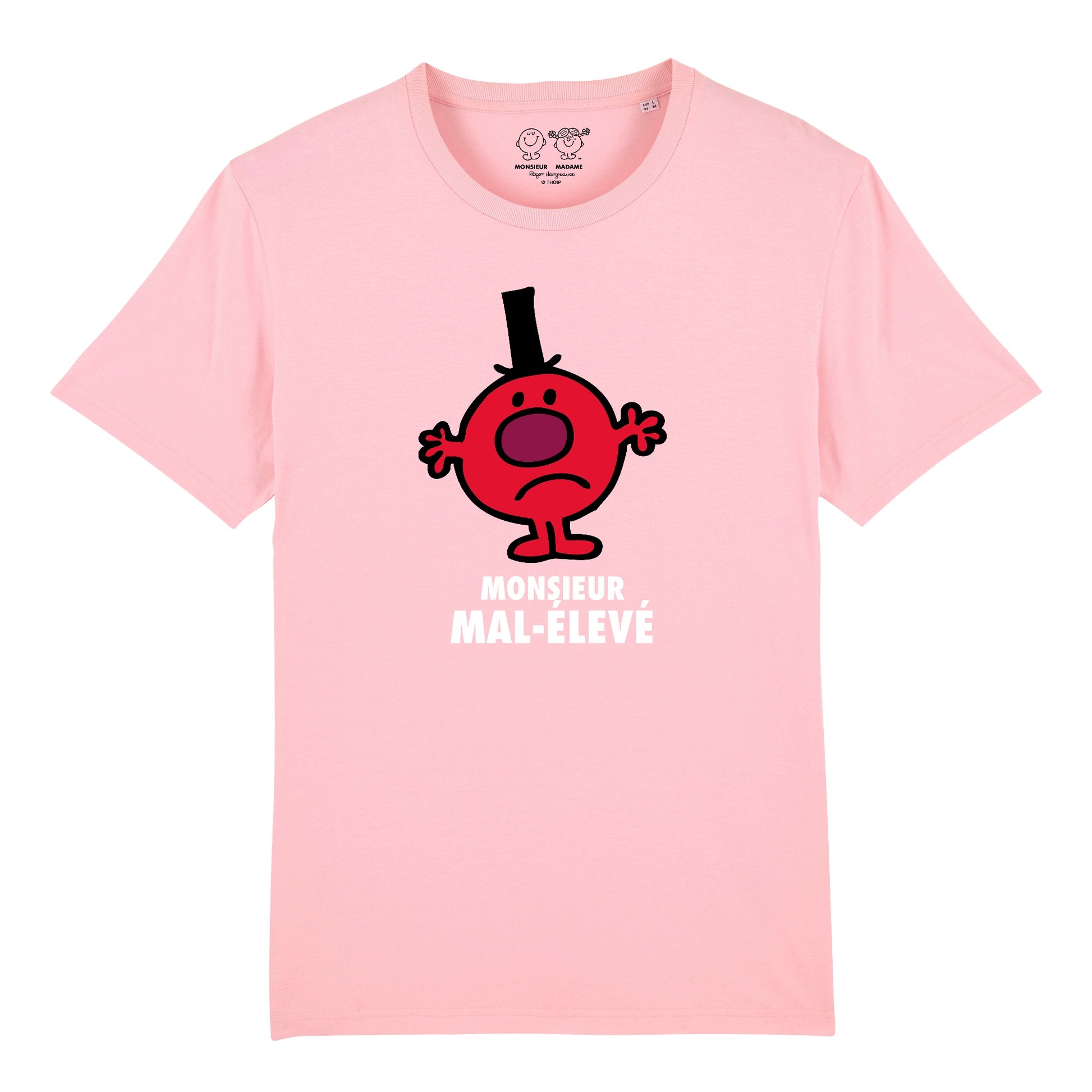 Homme - Tshirt - Monsieur Mal élevé - Monsieur Madame