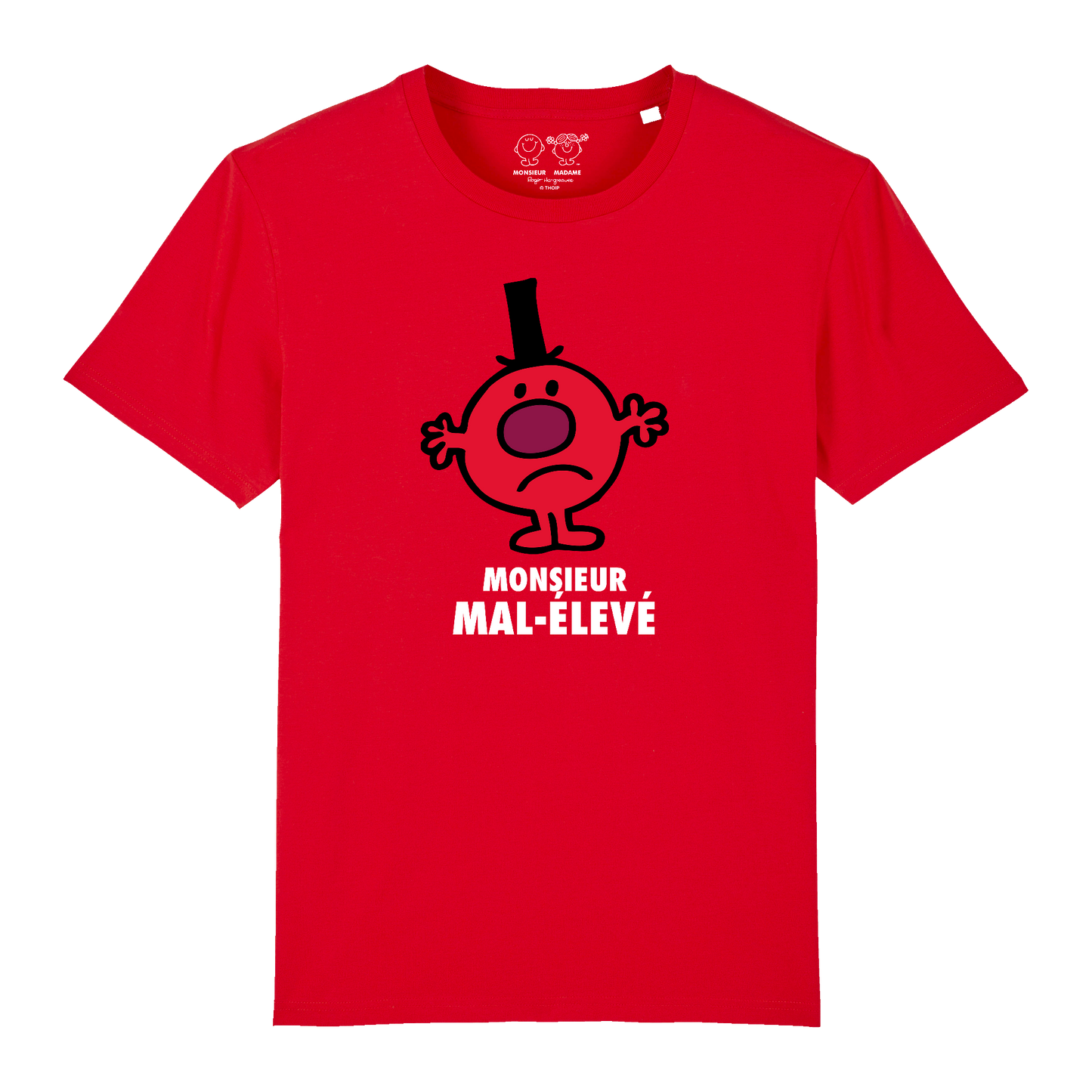 Homme - Tshirt - Monsieur Mal élevé - Monsieur Madame