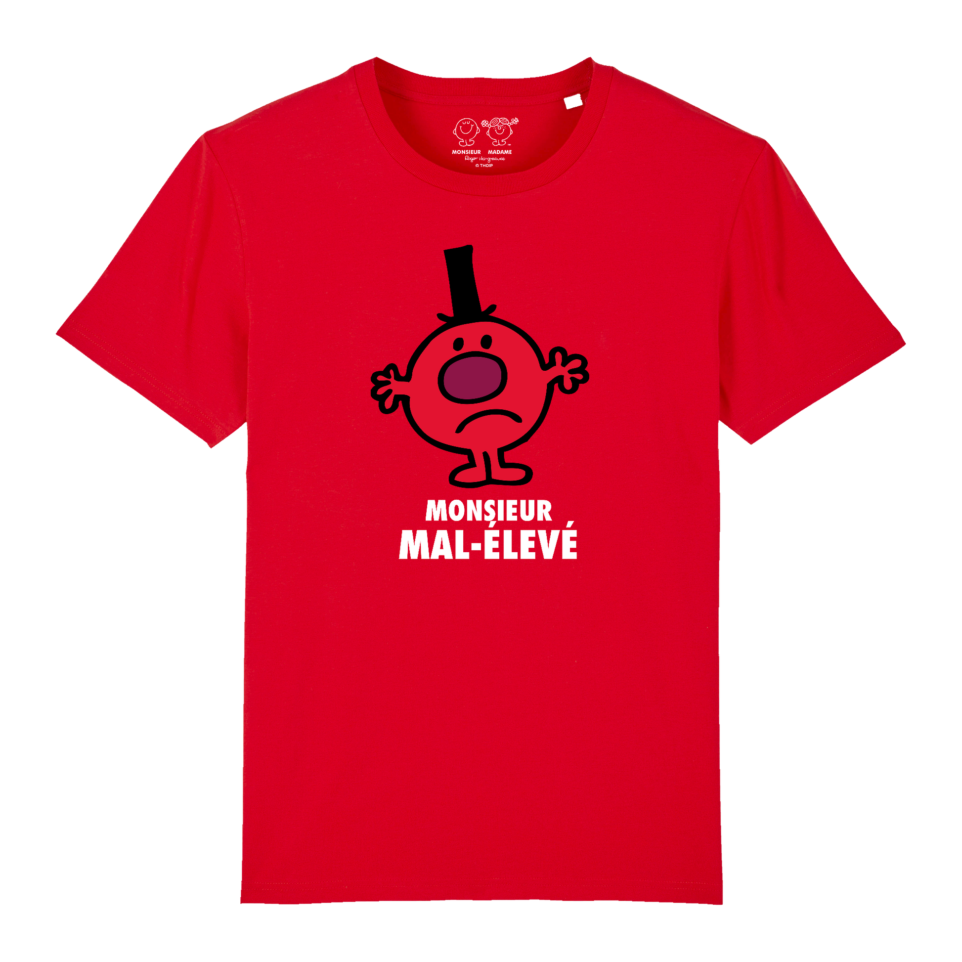 Homme - Tshirt - Monsieur Mal élevé - Monsieur Madame