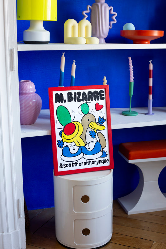 Monsieur Bizarre & son BFF Ornithorynque