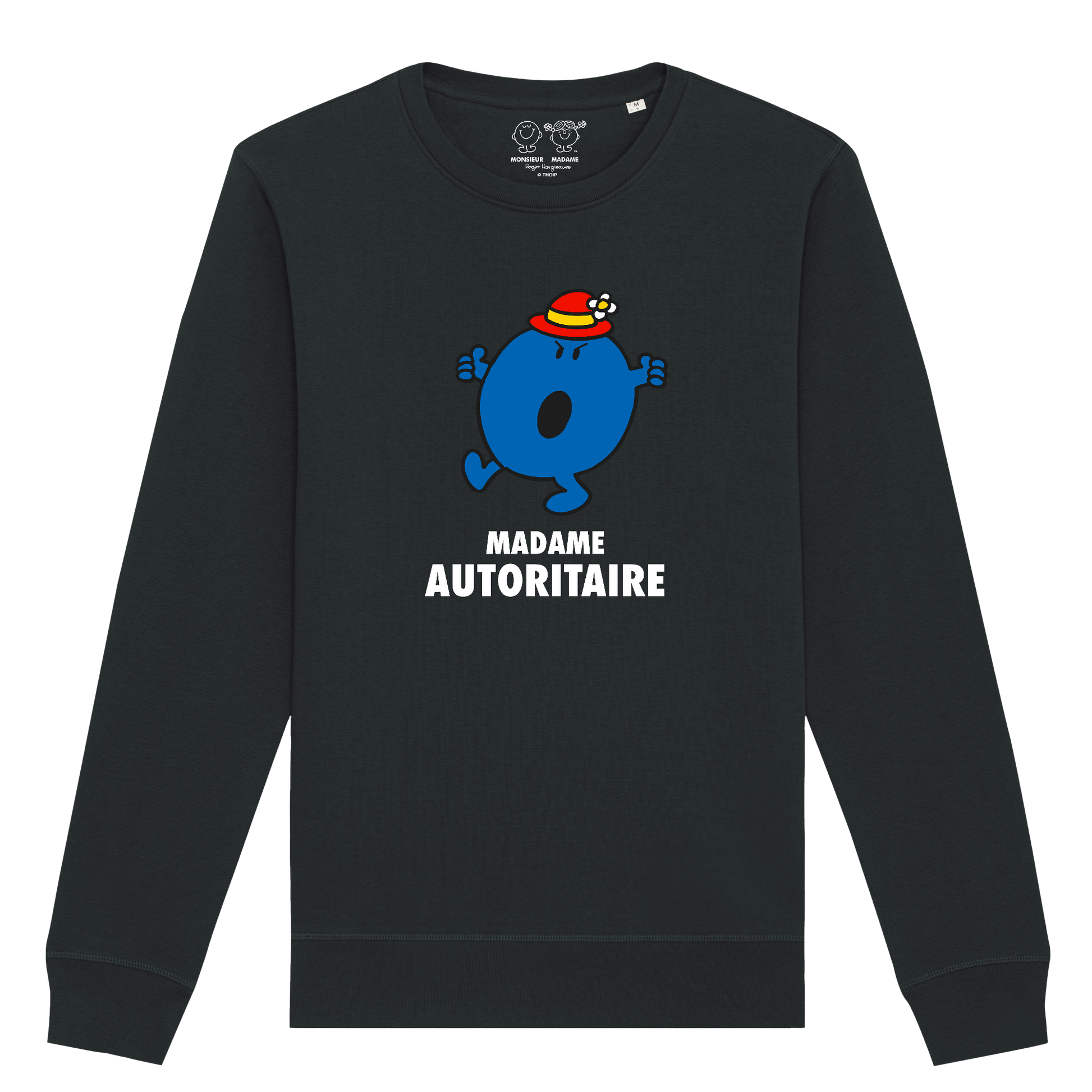 Sweatshirt Femme Madame Autoritaire Monsieur Madame