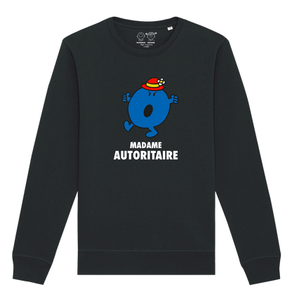 Sweatshirt Femme Madame Autoritaire Monsieur Madame