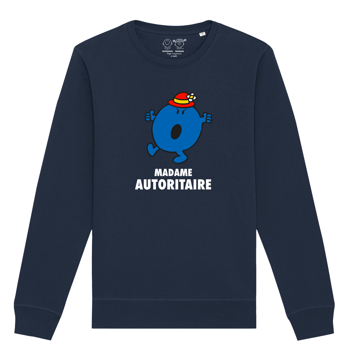 Sweatshirt Femme Madame Autoritaire Monsieur Madame