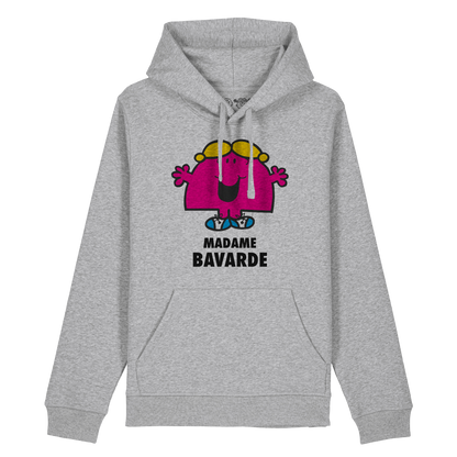 Sweatshirt Femme Madame Bavarde Monsieur Madame