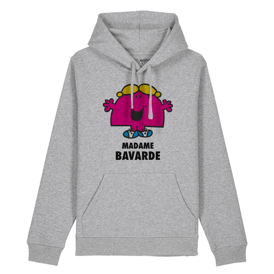 Sweatshirt Femme Madame Bavarde Monsieur Madame