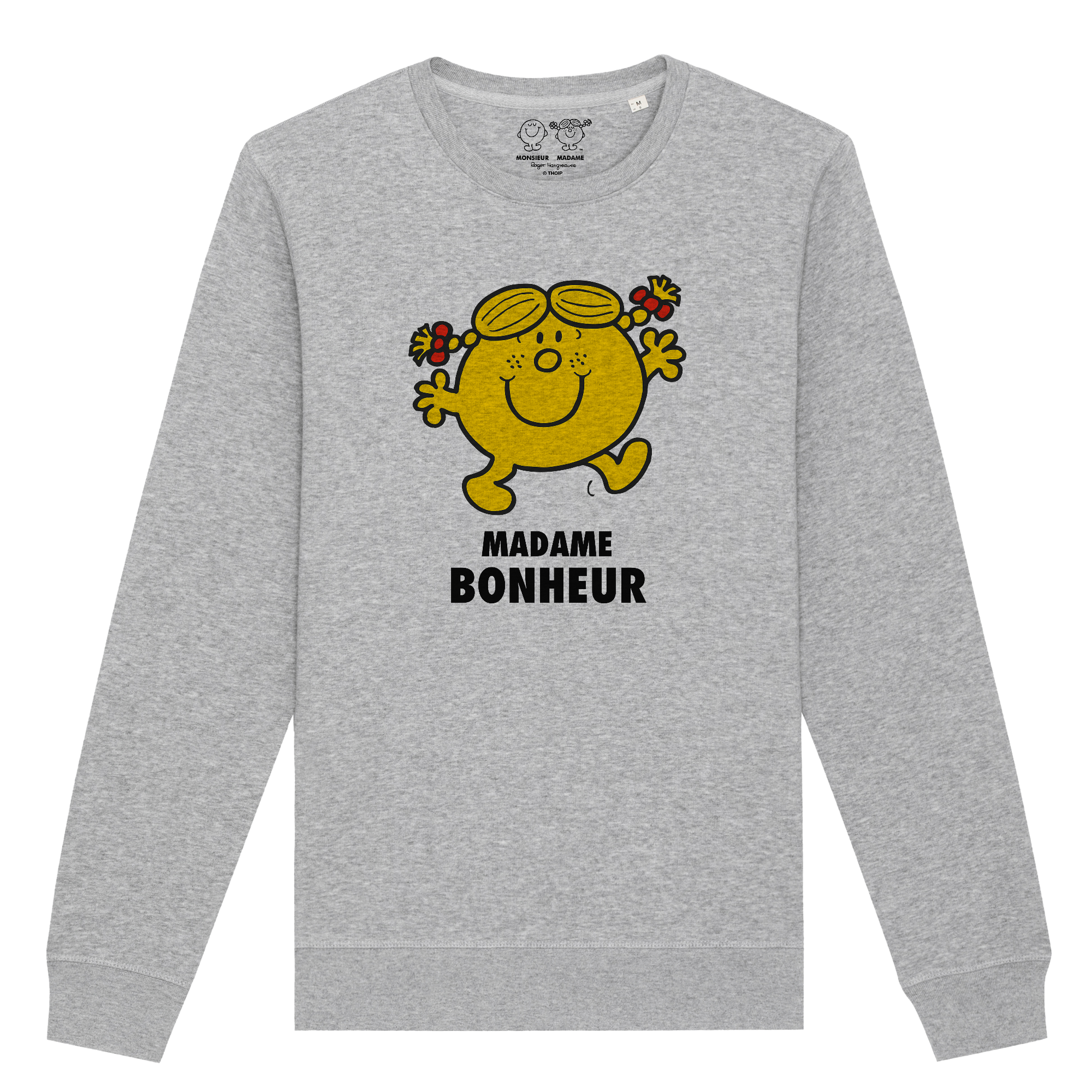 Sweatshirt Femme Madame Bonheur Monsieur Madame