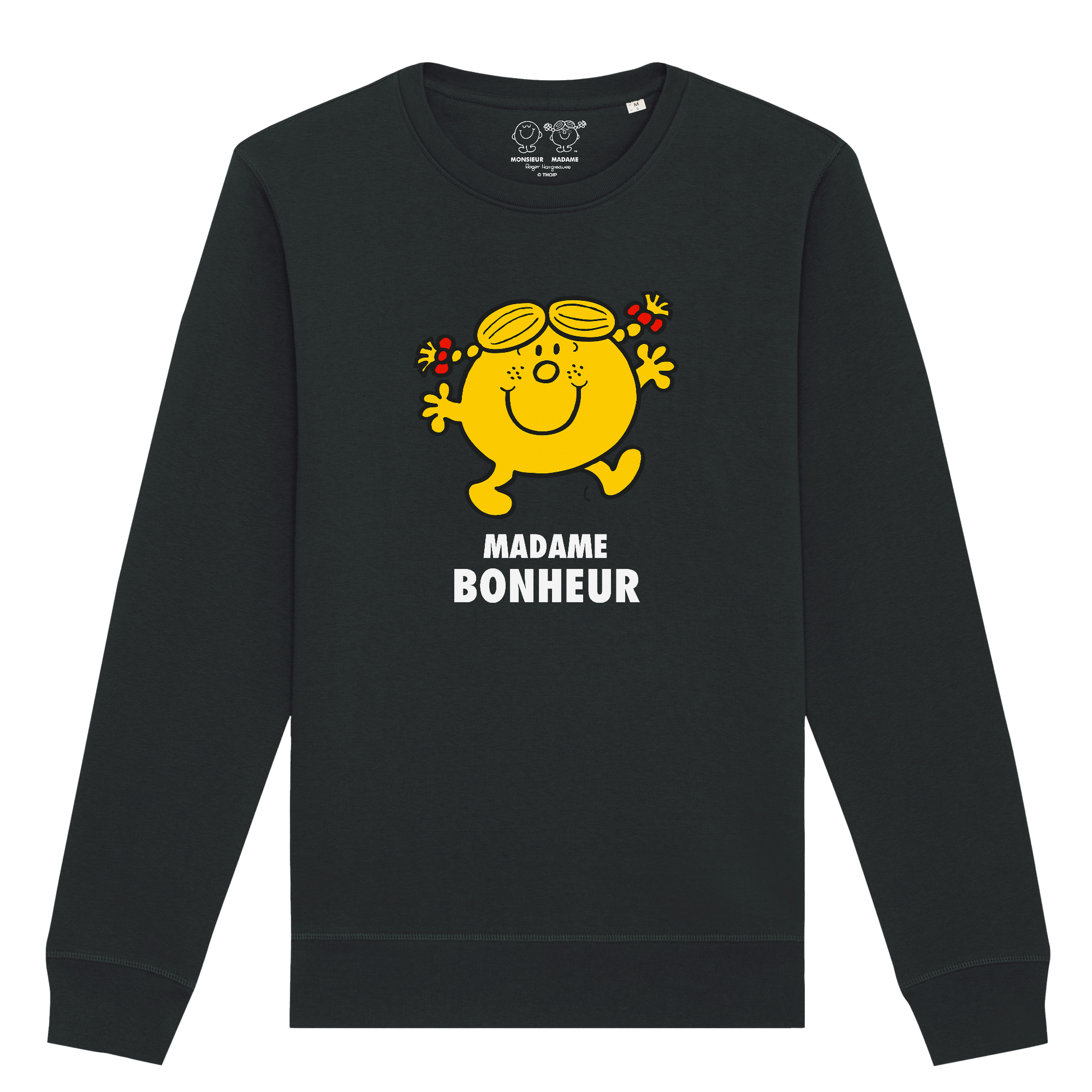 Sweatshirt Femme Madame Bonheur Monsieur Madame