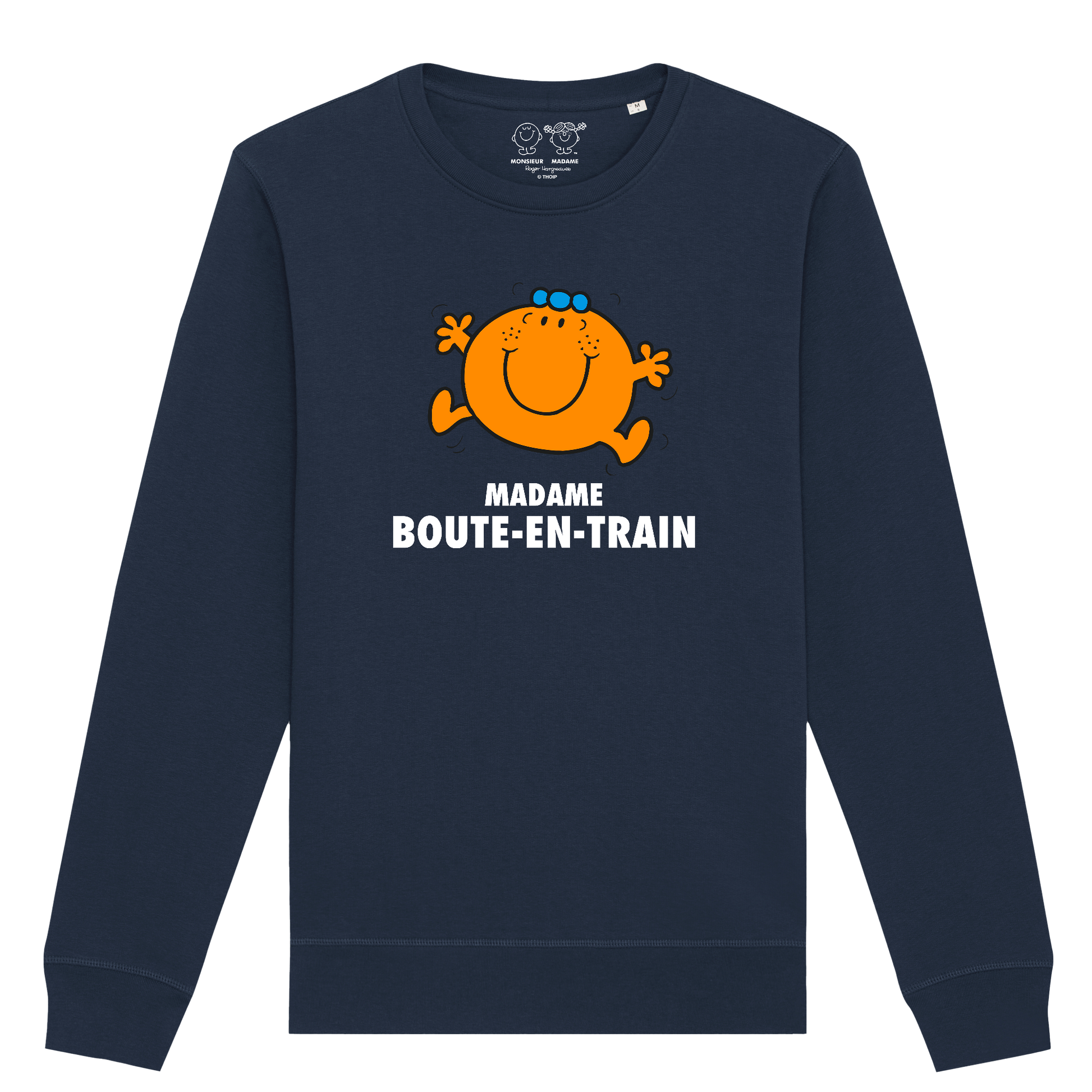 Sweatshirt Femme Madame Boute-en-train Monsieur Madame