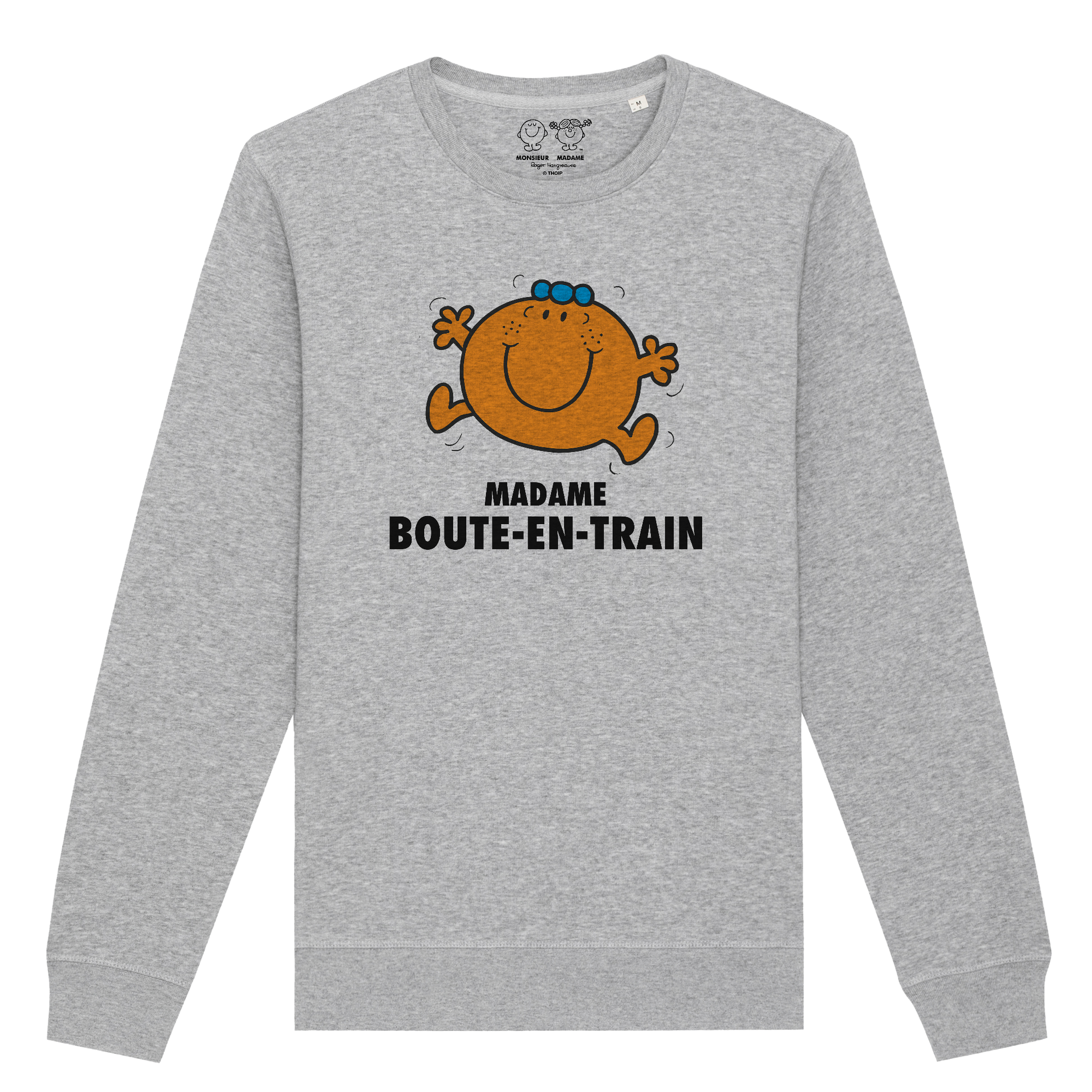Sweatshirt Femme Madame Boute-en-train Monsieur Madame