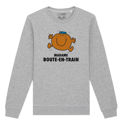 Sweatshirt Femme Madame Boute-en-train Monsieur Madame