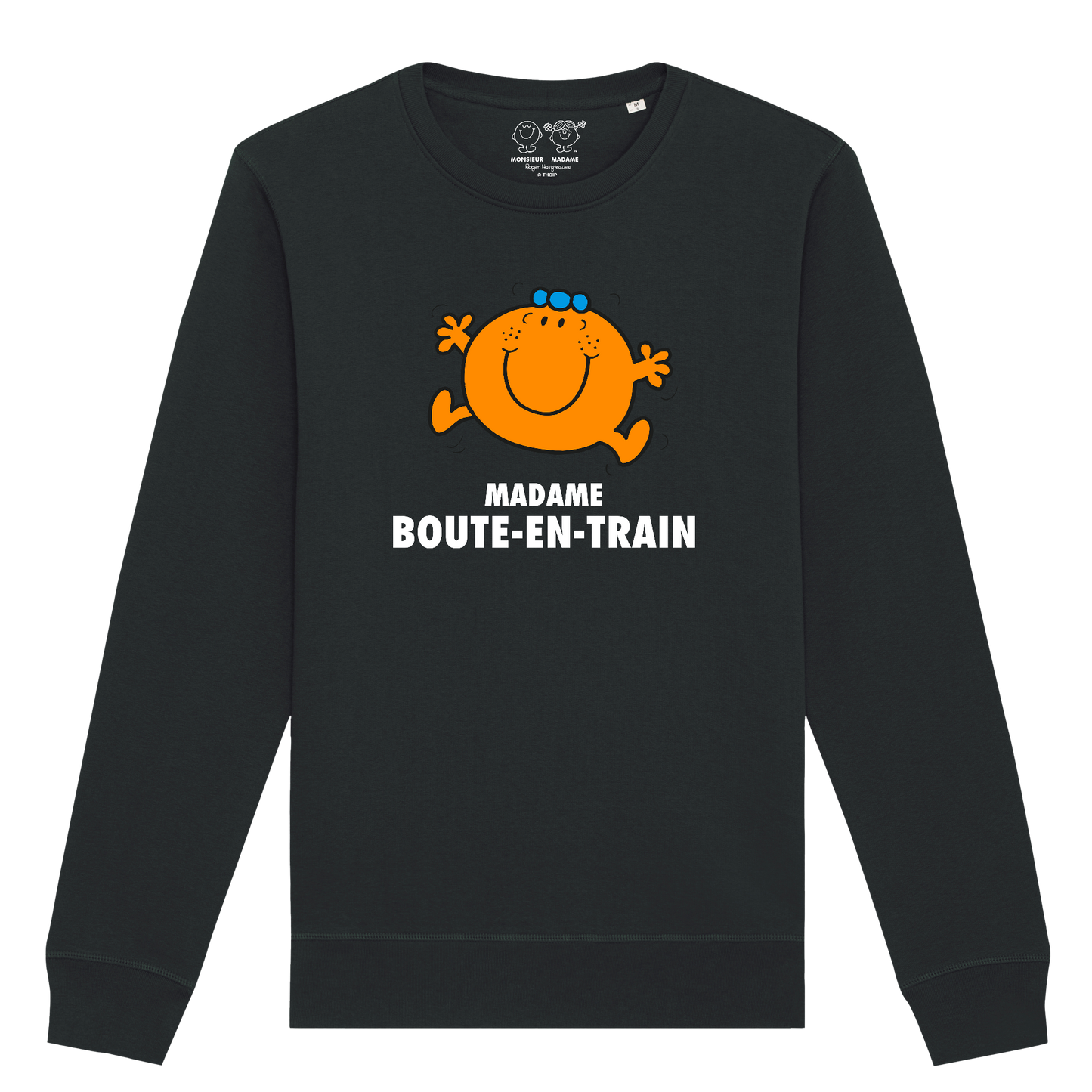 Sweatshirt Femme Madame Boute-en-train Monsieur Madame