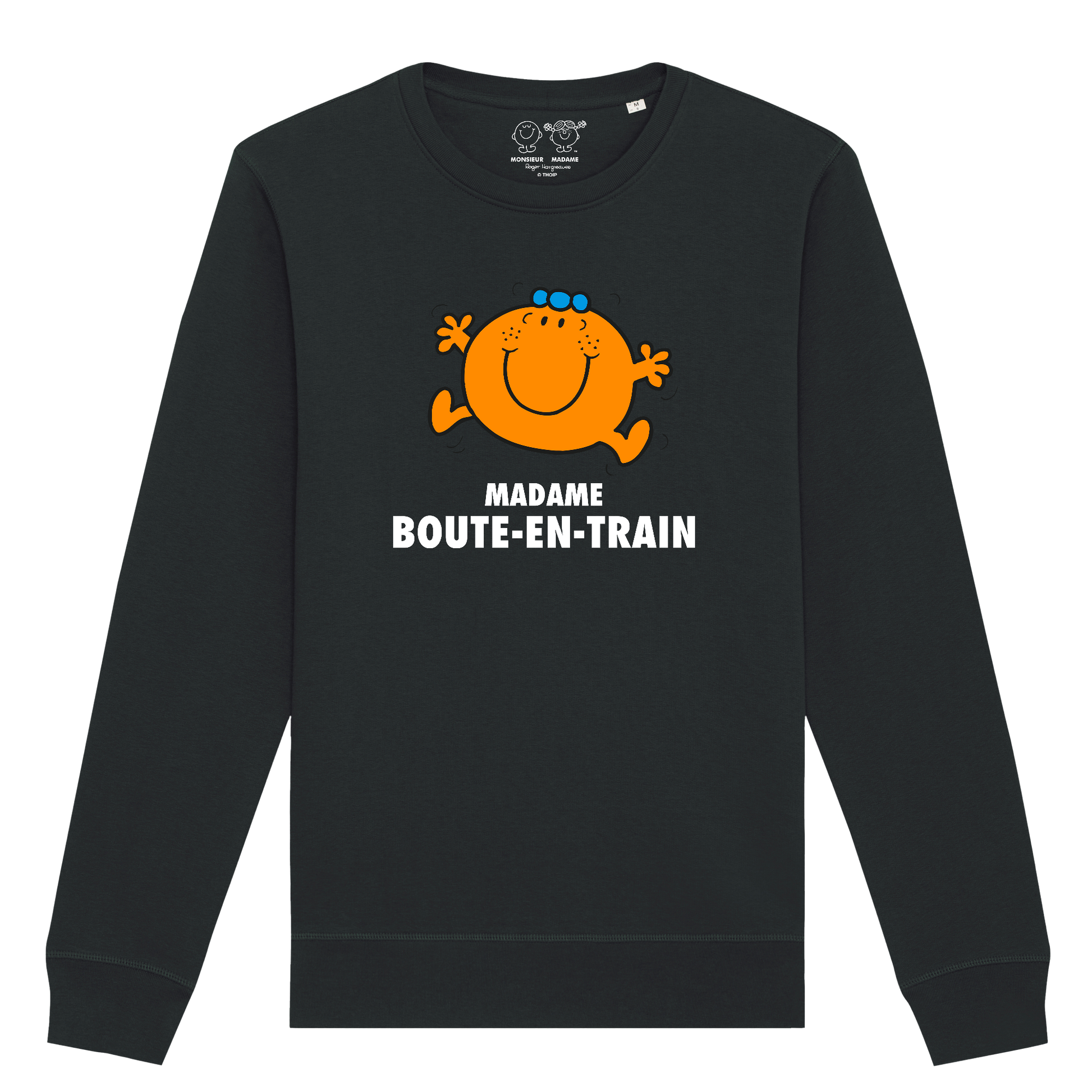Sweatshirt Femme Madame Boute-en-train Monsieur Madame
