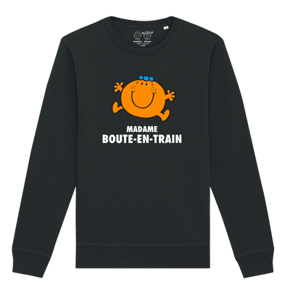 Sweatshirt Femme Madame Boute-en-train Monsieur Madame