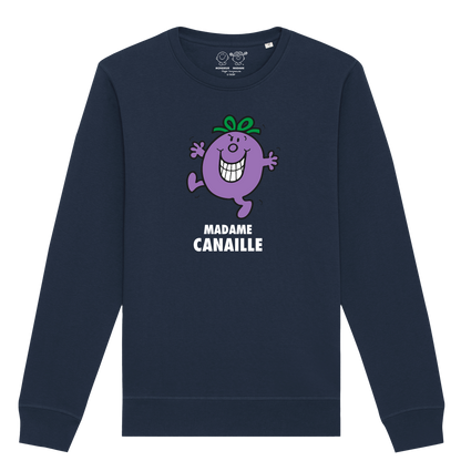 Sweatshirt Femme Madame Canaille Monsieur Madame