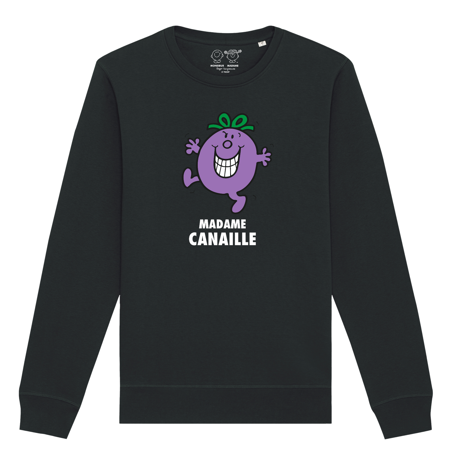 Sweatshirt Femme Madame Canaille Monsieur Madame