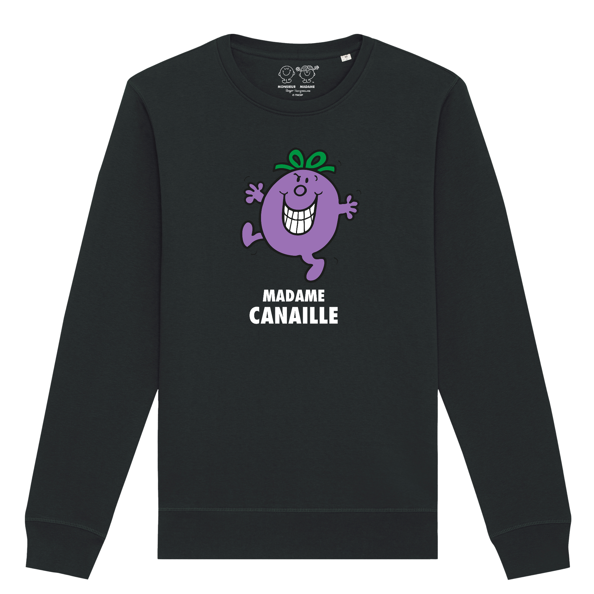 Sweatshirt Femme Madame Canaille Monsieur Madame