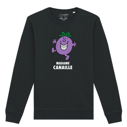 Sweatshirt Femme Madame Canaille Monsieur Madame