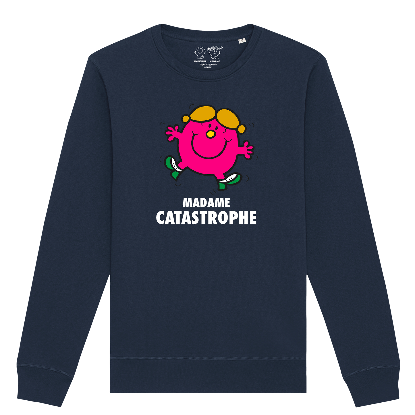 Sweatshirt Femme Madame Catastrophe Monsieur Madame