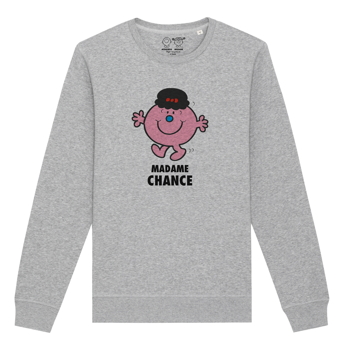 Sweatshirt Femme Madame Chance Monsieur Madame