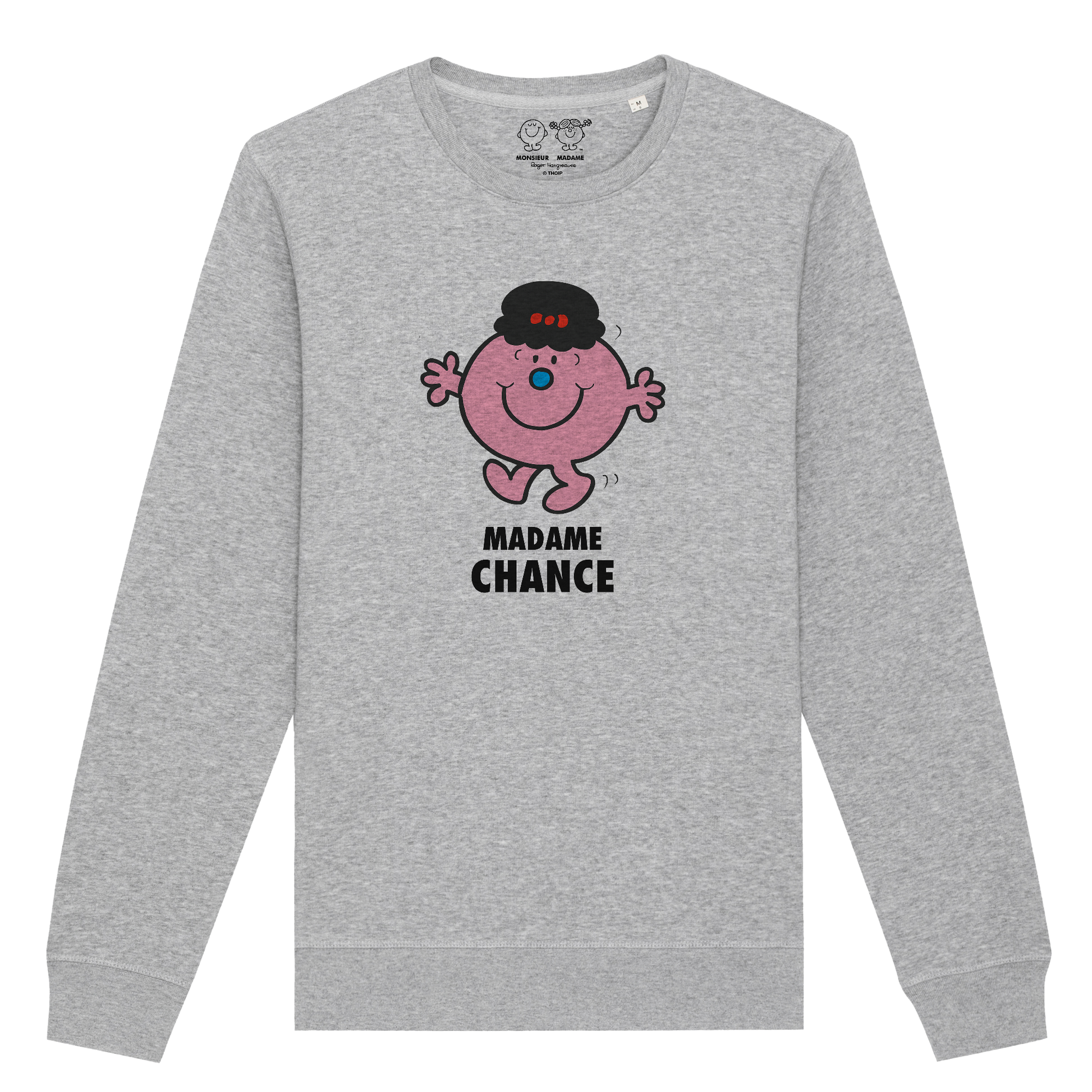 Sweatshirt Femme Madame Chance Monsieur Madame
