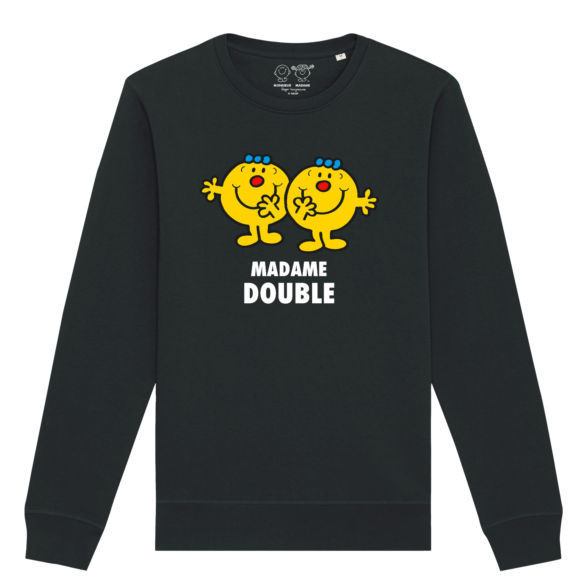 Sweatshirt Femme Madame Double Monsieur Madame