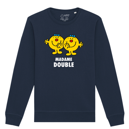 Sweatshirt Femme Madame Double Monsieur Madame