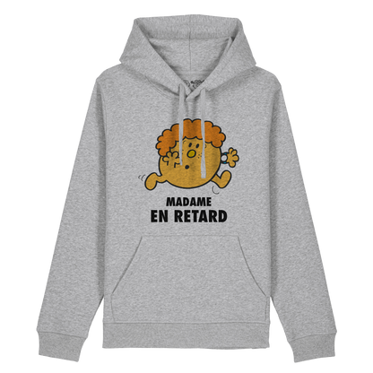Sweatshirt Femme Madame En retard Monsieur Madame
