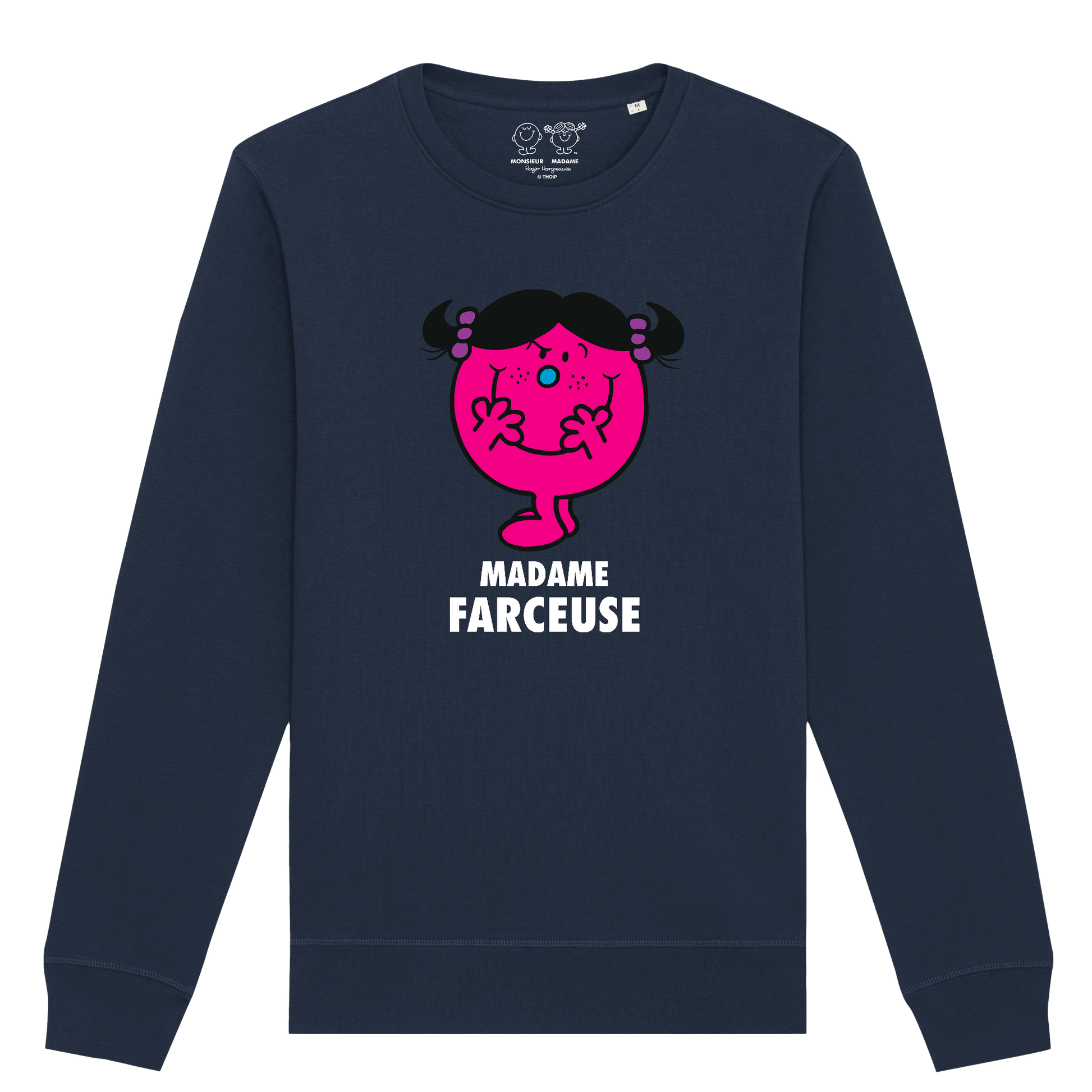 Sweatshirt Femme Madame Farceuse Monsieur Madame