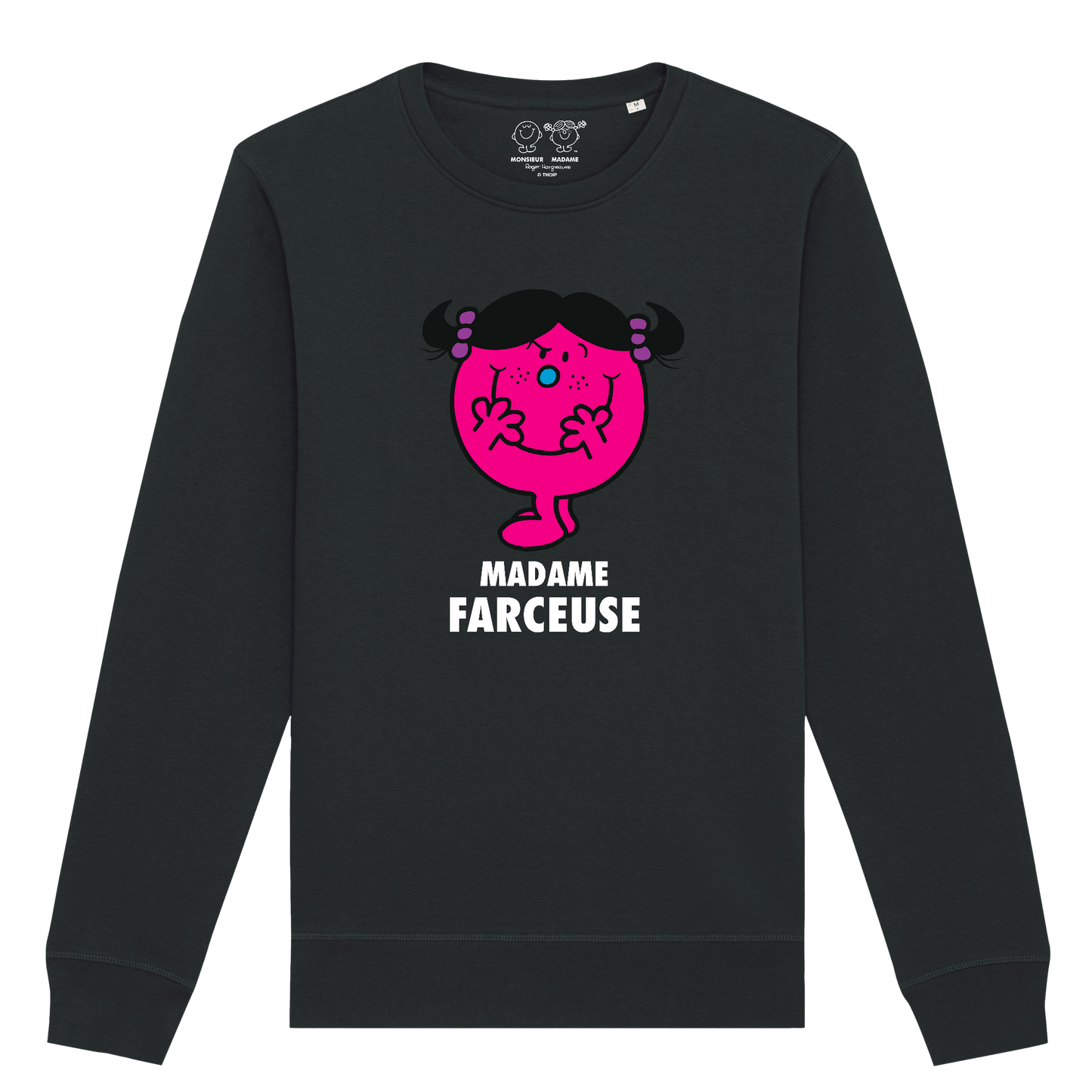 Sweatshirt Femme Madame Farceuse Monsieur Madame
