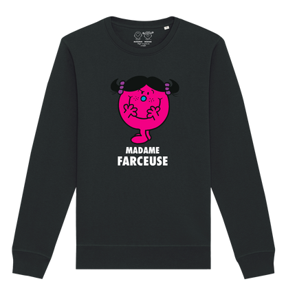 Sweatshirt Femme Madame Farceuse Monsieur Madame