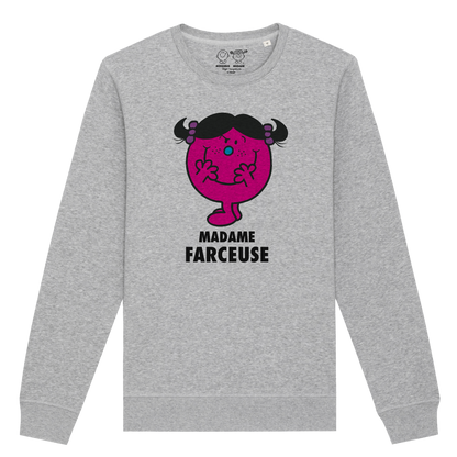 Sweatshirt Femme Madame Farceuse Monsieur Madame