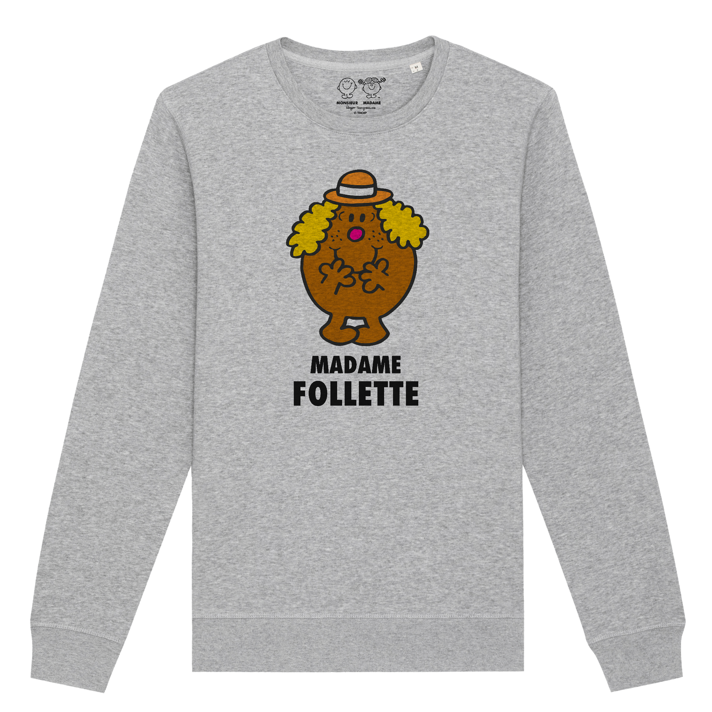 Sweatshirt Femme Madame Follette Monsieur Madame