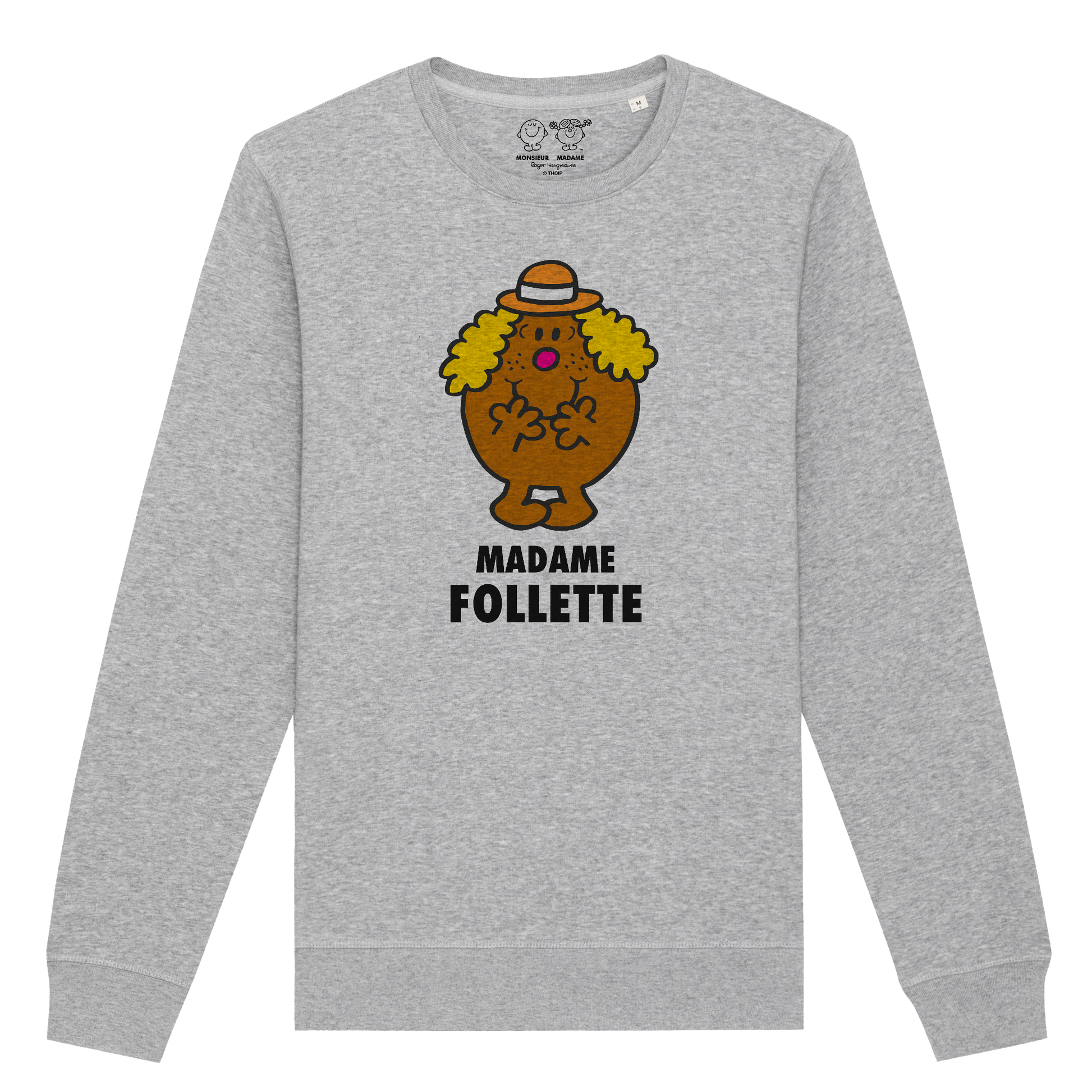 Sweatshirt Femme Madame Follette Monsieur Madame
