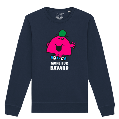 Sweatshirt Homme Monsieur Bavard Monsieur Madame