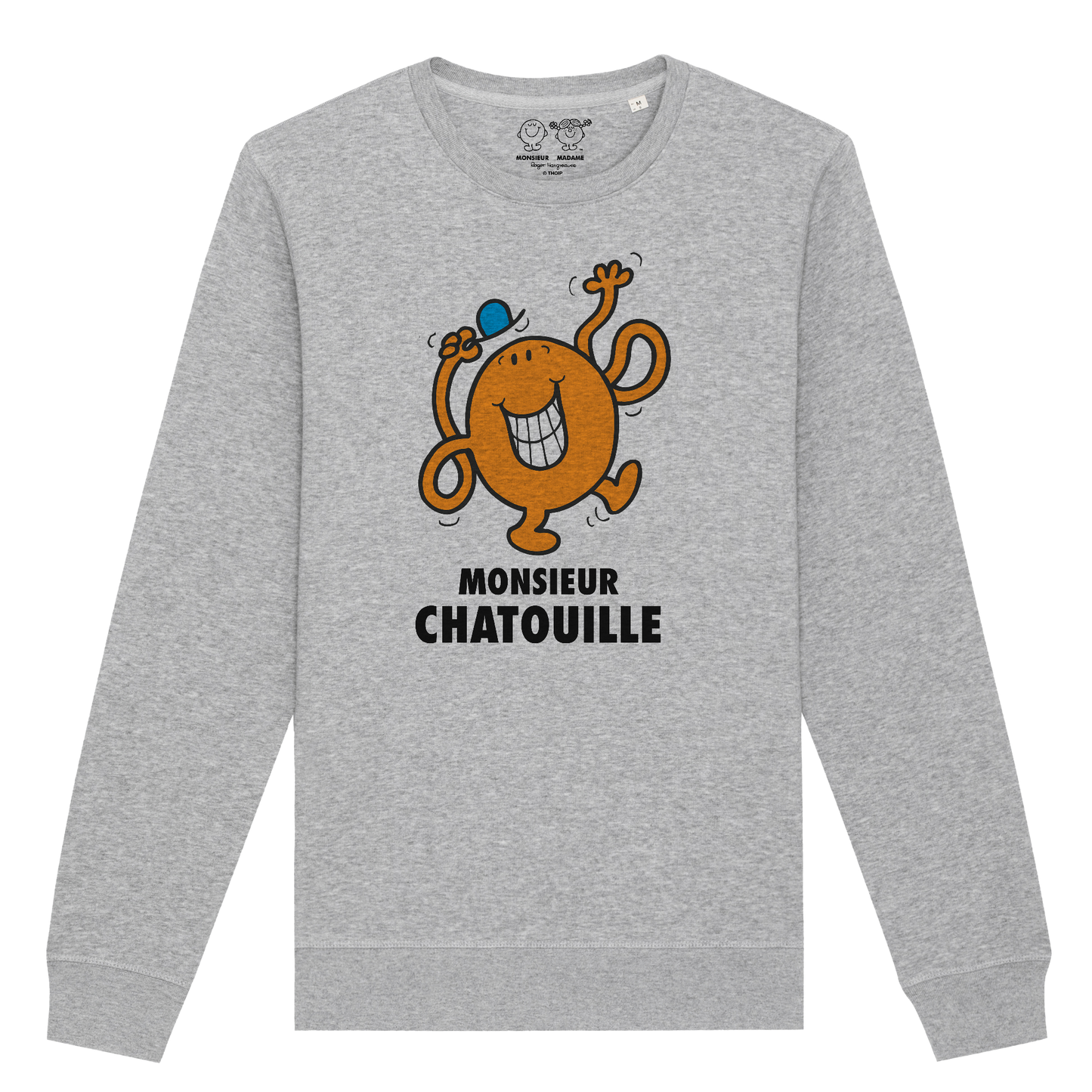 Sweatshirt Homme Monsieur Chatouille Monsieur Madame