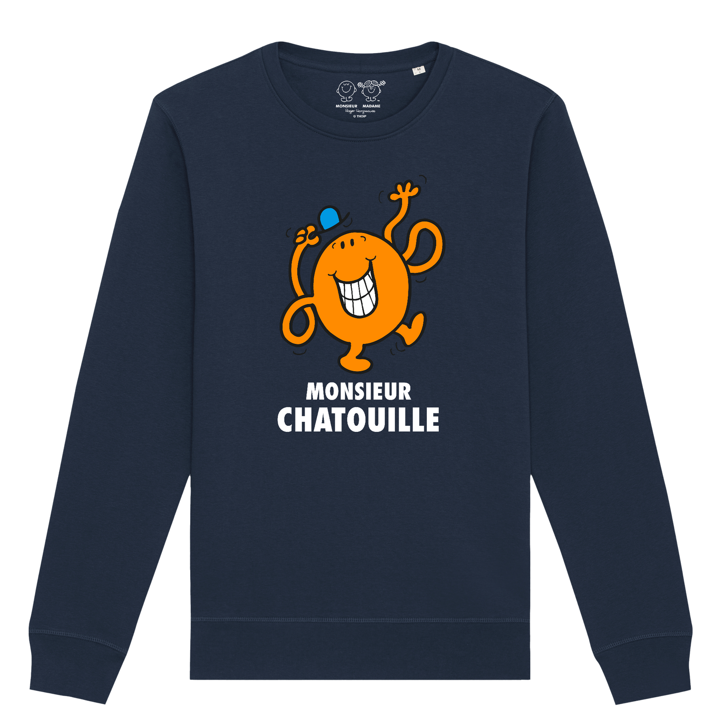 Sweatshirt Homme Monsieur Chatouille Monsieur Madame