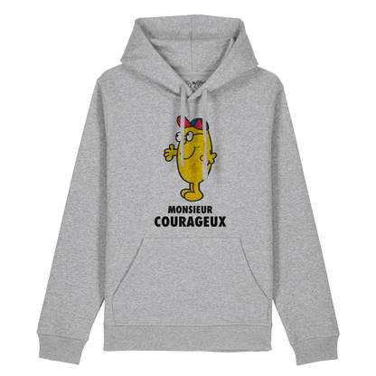 Sweatshirt Homme Monsieur Courageux Monsieur Madame