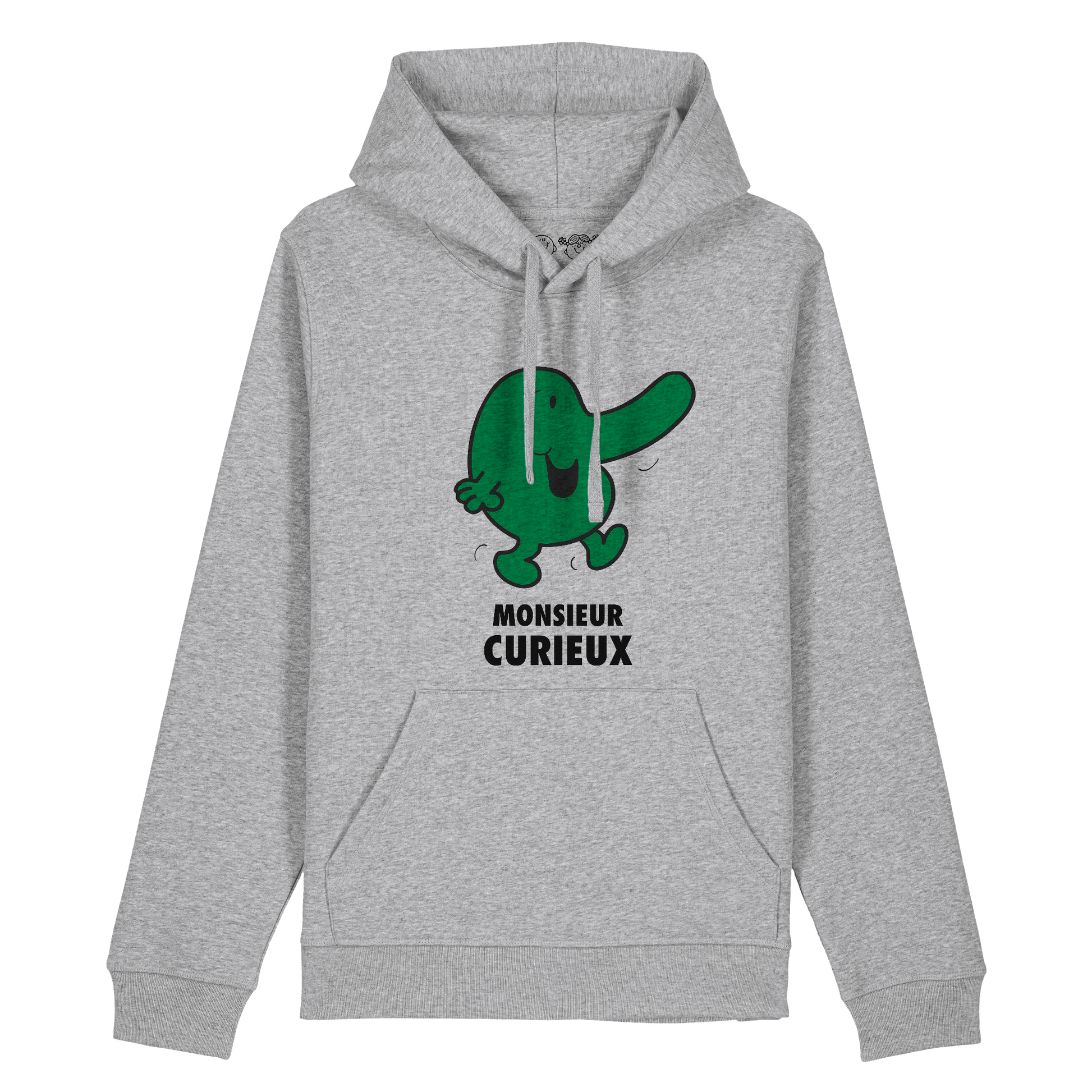 Sweatshirt Homme Monsieur Curieux Monsieur Madame