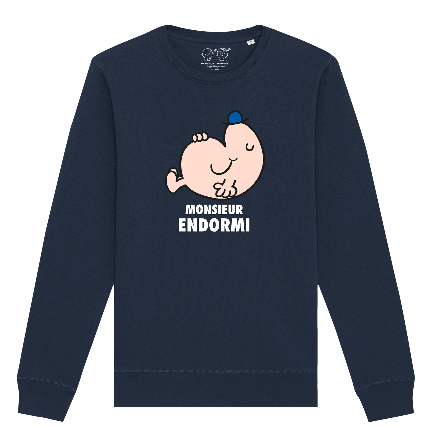 Sweatshirt Homme Monsieur Endormi Monsieur Madame