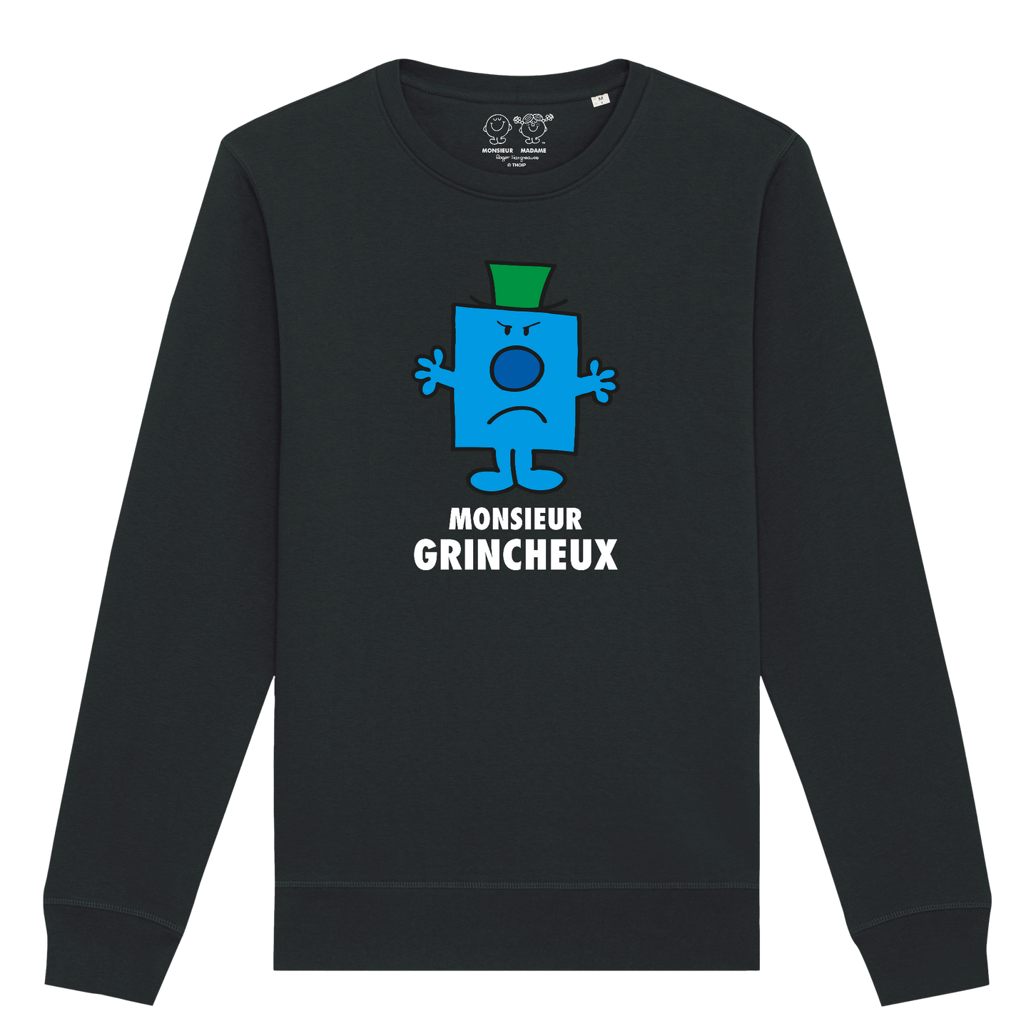 Sweatshirt Homme Monsieur Grincheux Monsieur Madame