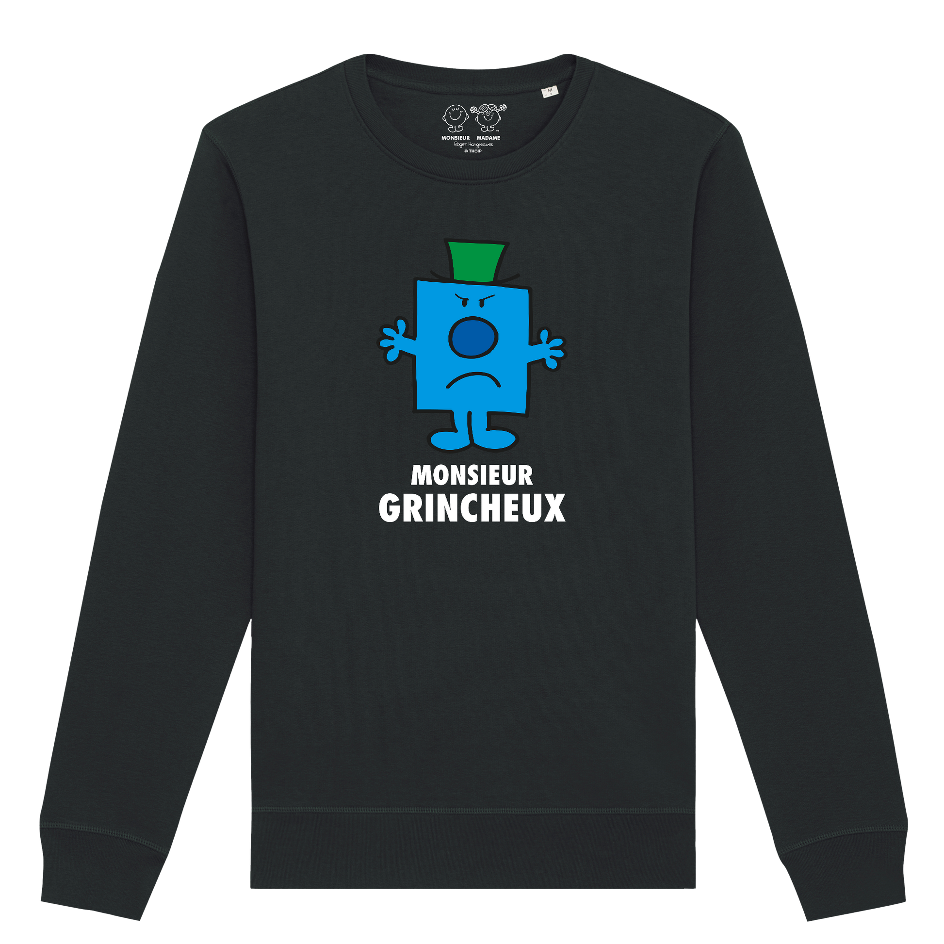 Sweatshirt Homme Monsieur Grincheux Monsieur Madame