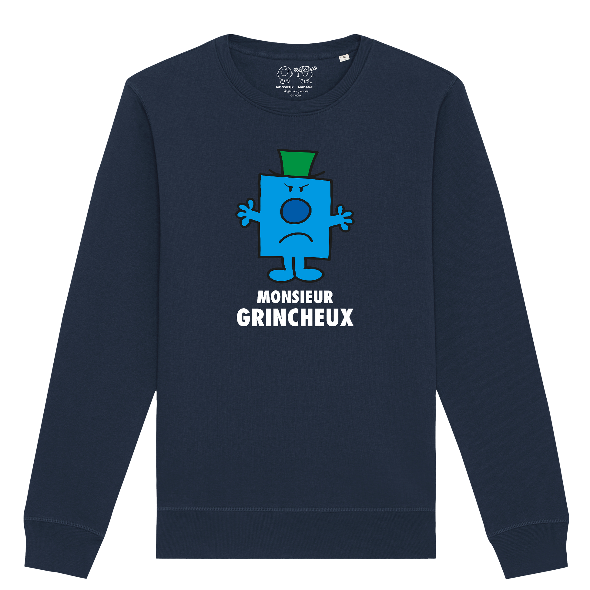 Sweatshirt Homme Monsieur Grincheux Monsieur Madame