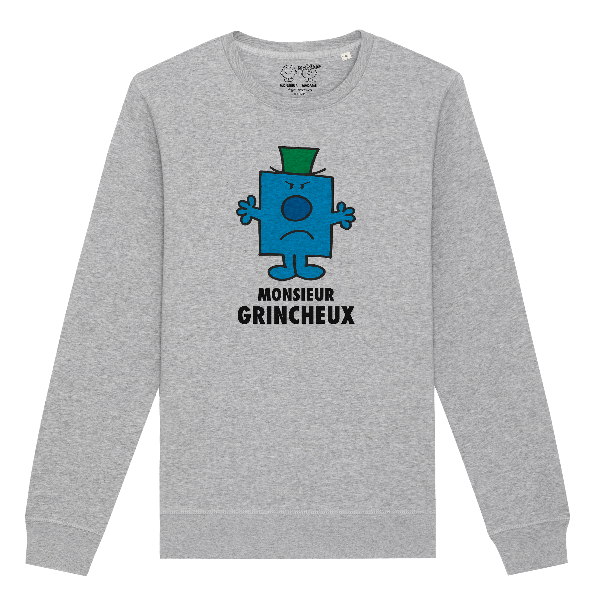 Sweatshirt Homme Monsieur Grincheux Monsieur Madame