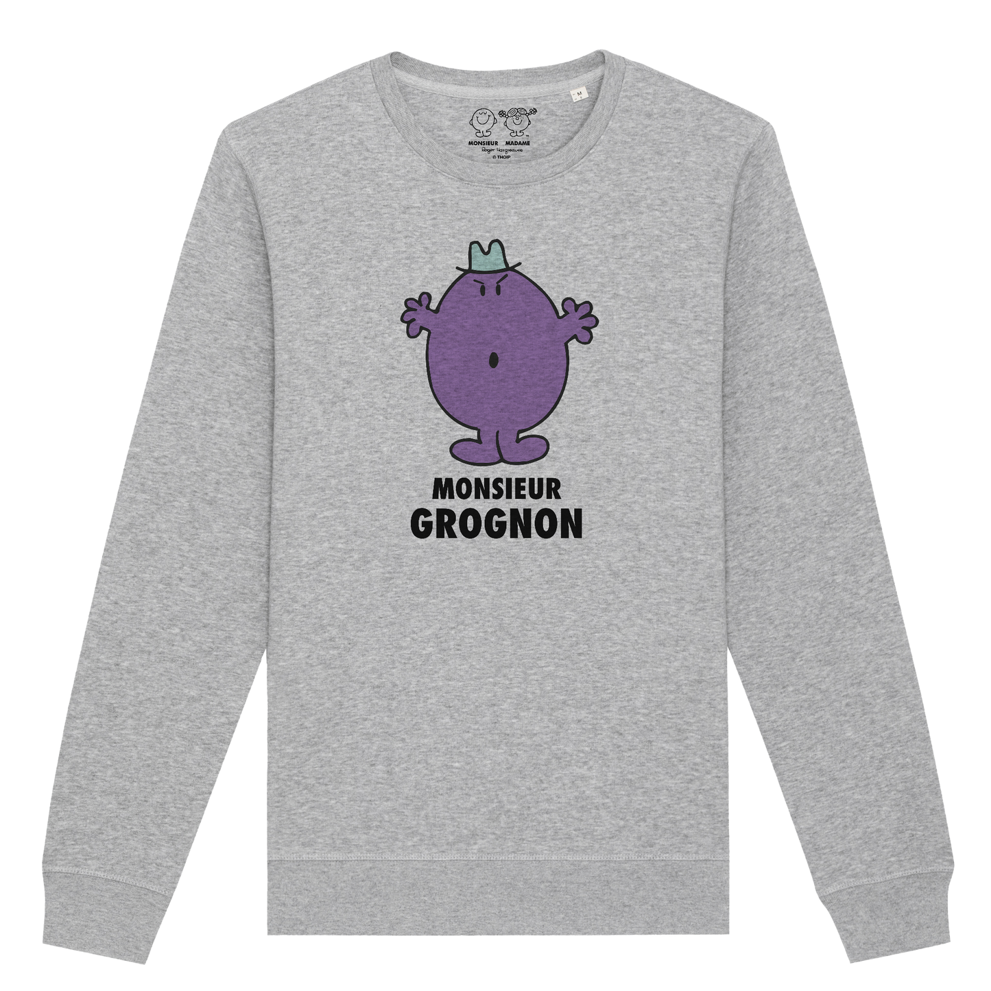 Sweatshirt Homme Monsieur Grognon Monsieur Madame