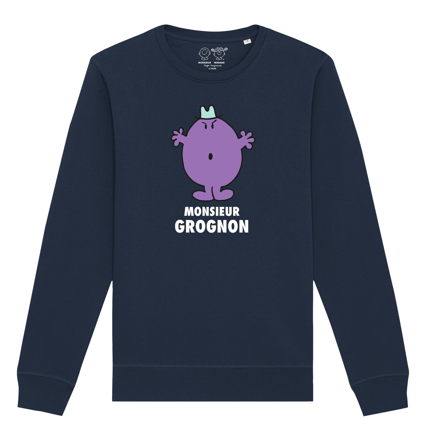 Sweatshirt Homme Monsieur Grognon Monsieur Madame