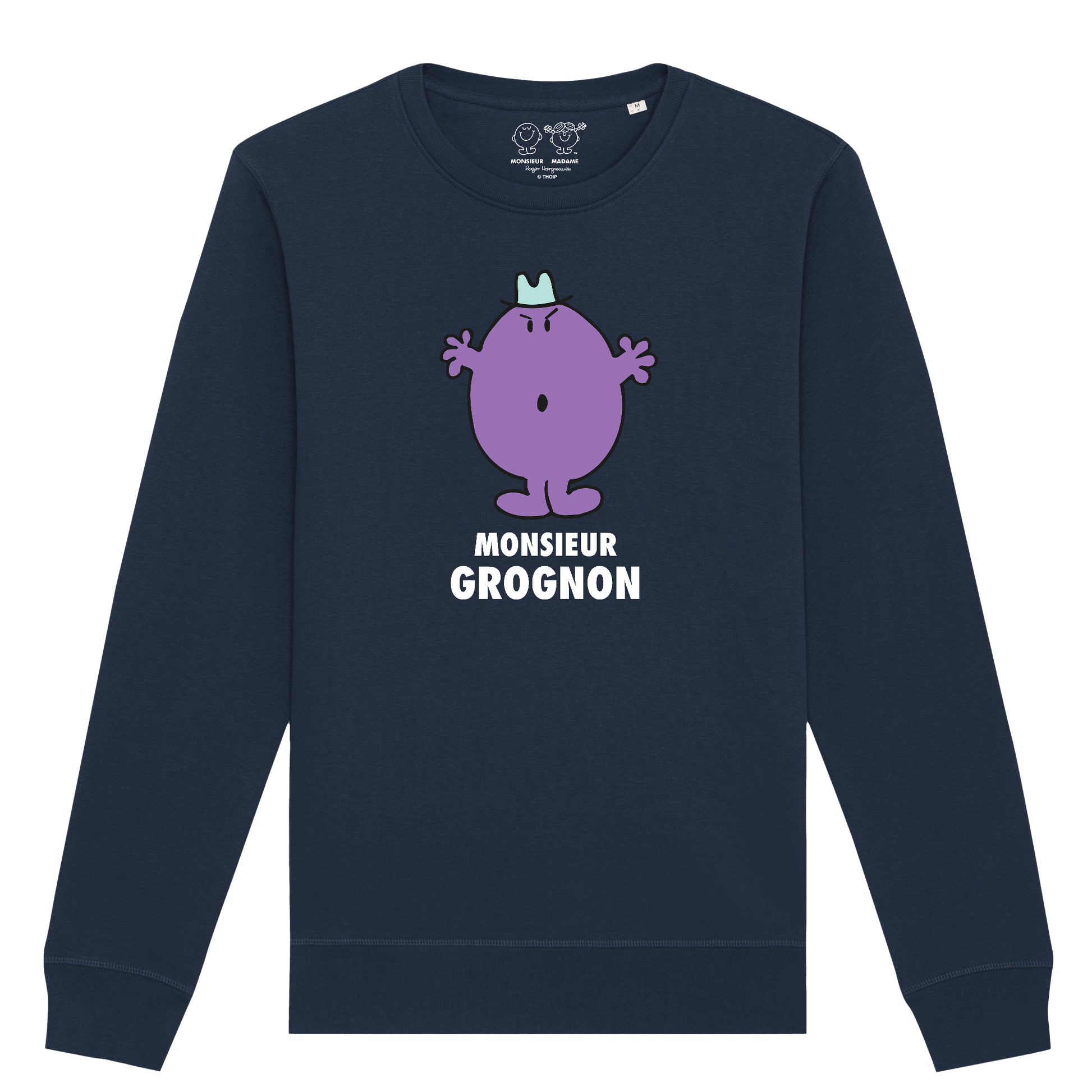 Sweatshirt Homme Monsieur Grognon Monsieur Madame
