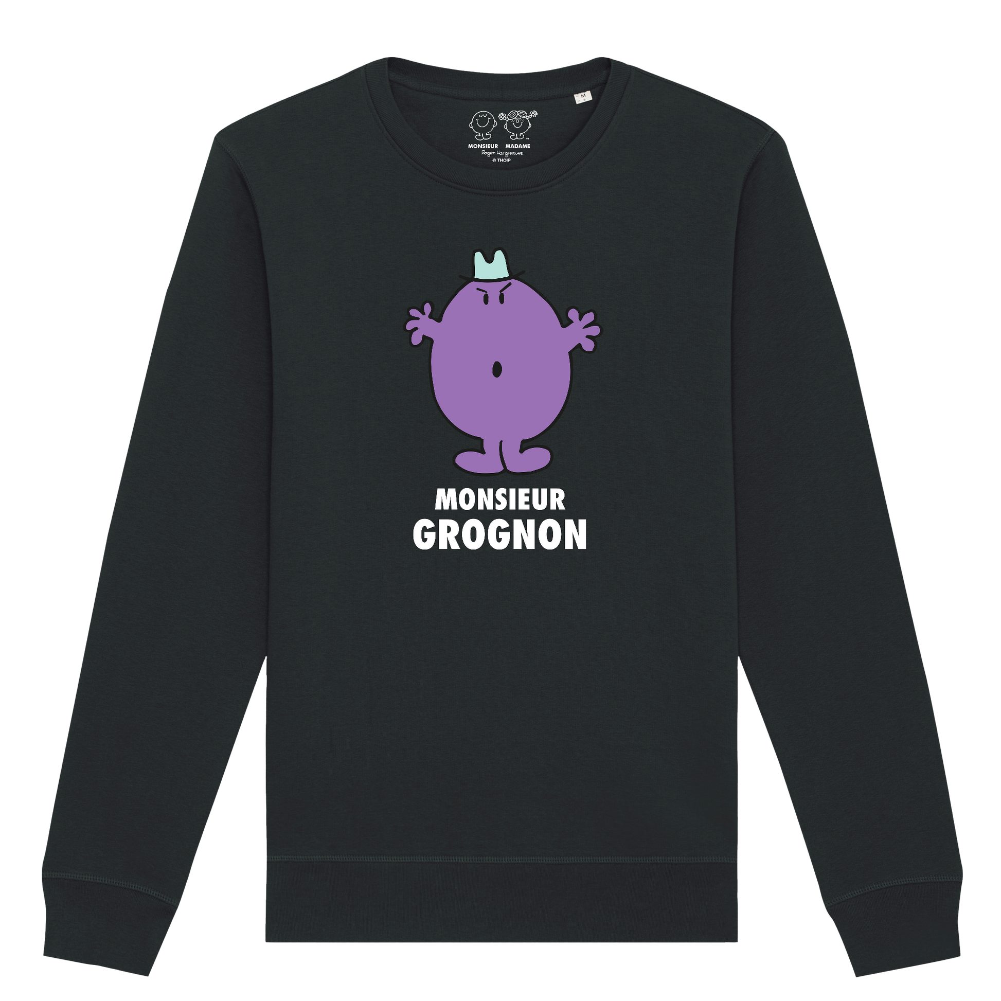 Sweatshirt Homme Monsieur Grognon Monsieur Madame